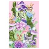 Spring Bunny Bounty Diamond Art Kit 26x34in