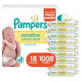 1008ct Pampers Sensitive Wipes