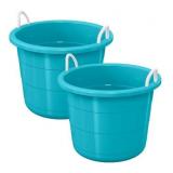 2ct Storage Bucket w/Rope Handles 17gal