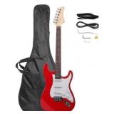 39in Electric Guitar Beginner Kit (Red)