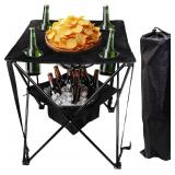 Camping Table with Cooling Pouch