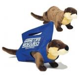 ONE 12.5in River Otter Plush with Rescue Stretcher