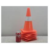 10pc Caution Cone 12in