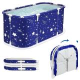 47in Portable Bathtub Freestanding Bath Tub