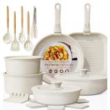 23pc Astercook Pots & Pans Set, Nonstick