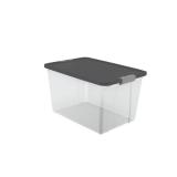 2pk Latching Storage Bin 64qt