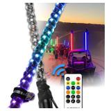 2pc LED Flagpole Light 33in