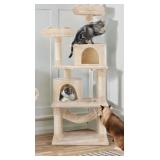 62.5in Yaheetech Multi-Level Cat Tree