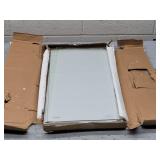 6pc Tempered Glass 22x11in