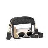 Clear Crossbody Bag Stadium Approved 7.3x5.9x1.8in