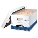 4pk Bankers Box Store/File Storage
