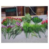 48ct Assorted Faux Flowers