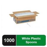 1000ct Dixie Disposable Plastic Spoons 6in