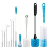 11pc Bottle Brush Cleaning Set