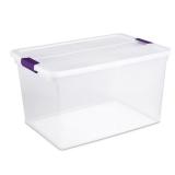 66qt Sterilite Latch Box Stackable