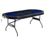 10-Player Poker Table 84x42in