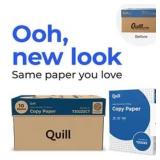 5000ct Quill Brand Copy Paper Brightness 8.5x11in