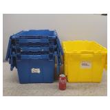 4pk Storage Tote 12x15x21in