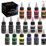 16ct Airbrush Paint Set 0.67oz