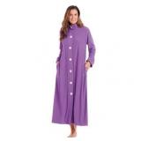 Size 1X Womens Faux Chenille Robe