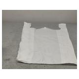 500ct No Print T-Shirt Bags 18x8x30