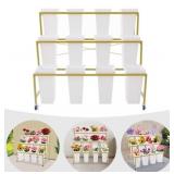 3-Tier Flower Display Stand 39.37x22.83x33.46in