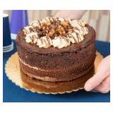 100ct Gold Laminated Cake Circle 12in