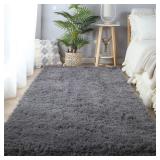 Non-Slip Shag Area Rug 4x6ft