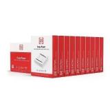 5000 Sheets Tru Red Copy Paper 8.5x11in