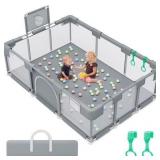 XL Baby Playpen 73x50x27in