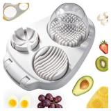 Stainless Egg Slicer 3 in 1 8x5.5x3in