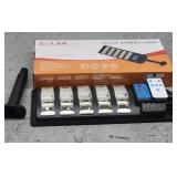 LED Solar Street Light w/Remote 14.5x5.75in