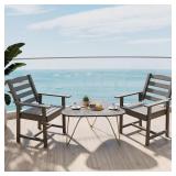 2pc Patio Dining Chair