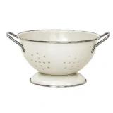 7in Metal Enamel Food Colander
