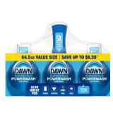 64.5oz Dawn Platinum Plus Powerwash Dish Spray Kit