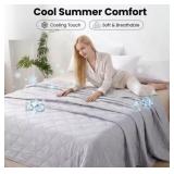 Queen Size Cooling Blanket 86x94in (Approx)