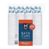 600 ct Member's Mark Paper Bath Cup 3floz