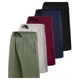 5pc Boys Mesh Sportwear Shorts Large