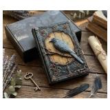 Gothic Bird Sculpted Journal Sketchbook
