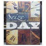 Seize the Day Painting 27.5x21.5x1.9in