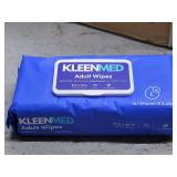 840ct KleenMed Adult Wipes 8x12in