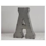 14in Magnetic Metal Letter A