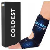 Cold Therapy Foot/Ankle Wrap w/Gel Packs