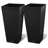 2pk Maple99 Drainage Outdoor Planter 30in
