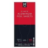 500pc Members Mark Aluminum Foil Sheets 12x10.75in