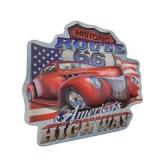 American Art Decor Route 66 Sign 15.75x15.25in