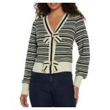 Sm Express Women's Bow Cardigan