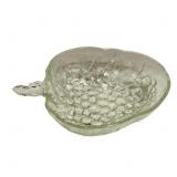 Indiana Glass Vintage Clear Glass Grape Bowl