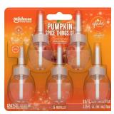 5pk Glade Pumpkin Spice Refill 3.35oz