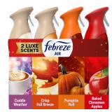 4ct Febreze Air Mist Spray, Fall Scent